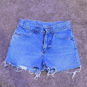 lee jean shorts
